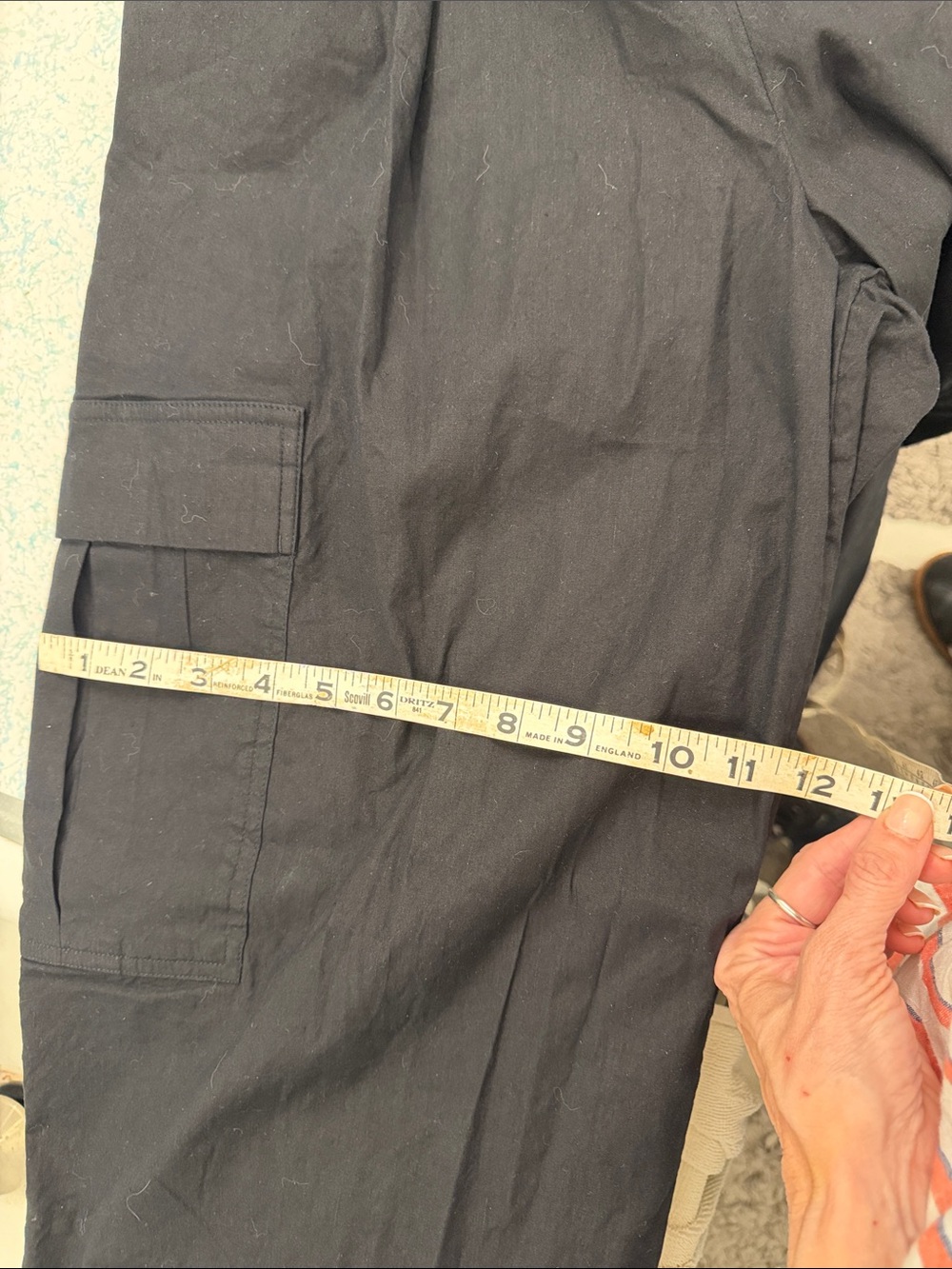 Athleta Paradise Mid Rise Straight Leg Cargo Pant - Picture 11 of 14